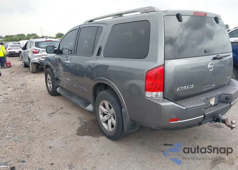 2015 Nissan Armada Sv from USA, damaged, VIN 5N1BA0ND7FN606646